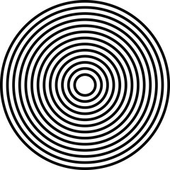 Obraz premium Dynamic lines and circles. Technology concept