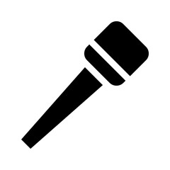 Dynamic mic glyph element for audio design, great for streaming or events.