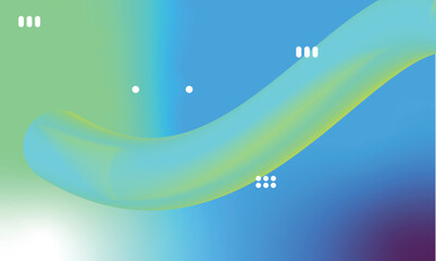 vibrant abstract background featuring flowing gradient line in shades of blue and green, creating dynamic and modern visual effect