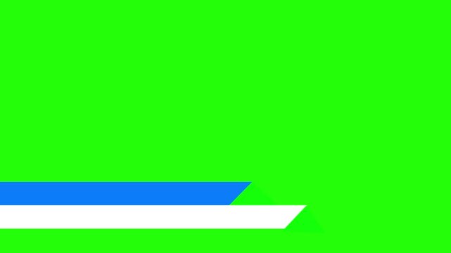 Lower third yellow line animation title. Simple and easy to use. Lower Third animation. 4k. Alpha Channel. Cool simple modern design .