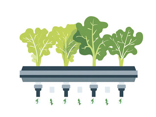 Fototapeta premium vector illustration of a plant