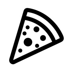 pizza slice icons, vector .white background