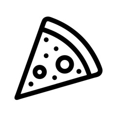 pizza slice icons, vector .white background