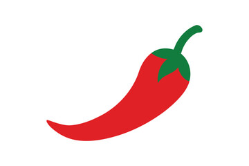 cartoon red chili pepper clipart vector illustration