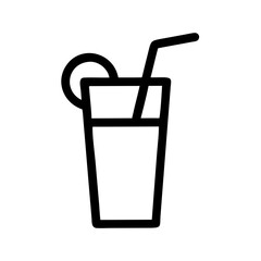 juice glass icons, vector .white background