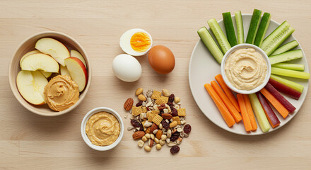 Fresh Fruits and Vegetables in a Bowl