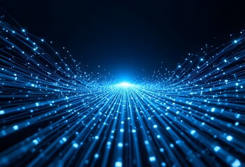 Fototapeta premium Fiber Optic Horizon