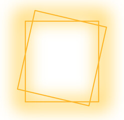 golden frame vector illustration