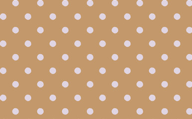 seamless polka dots pattern brown color page