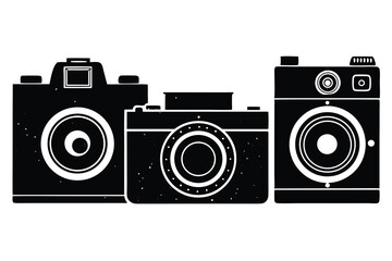 retro camera vector illustration