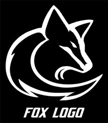 Unique Fox Logo, Fox Illustration, Fox Vector
