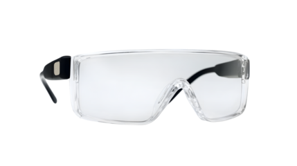 Protective goggles isolated on white. Safety equipment. Ai Generated Images