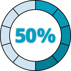 Infographic Progress Chart Element