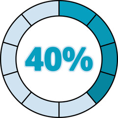Infographic Progress Chart Element
