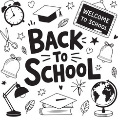 "Back to School Vector | Kids and Supplies Clipart"

"School Silhouette Bundle | Students & Classroom SVG"

"Back to School Illustration | Education Vector Set"

"Children Going to School | Backpack S