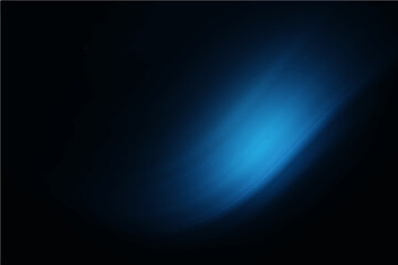 Abstract bright blue light waves illuminate a dark abstract background with energy and motion.