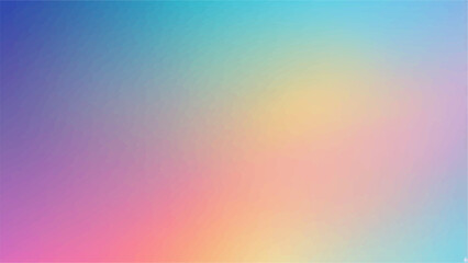 Abstract colorful background with bright rainbow gradient lines and geometric shapes.