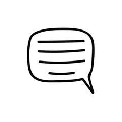 speech bubble icon