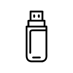 USB drive icons, vector .white background