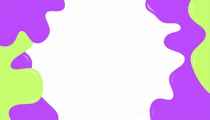 abstract curve background with a frame