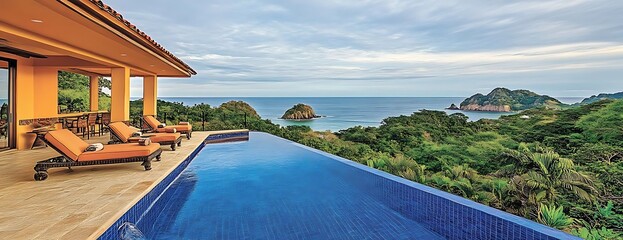 Oceanfront Villa Infinity Pool Luxury Getaway