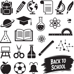 "Back to School Vector | Kids and Supplies Clipart"

"School Silhouette Bundle | Students & Classroom SVG"

"Back to School Illustration | Education Vector Set"

"Children Going to School | Backpack S