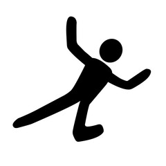 Jumping Figure Illustration
