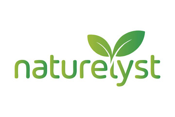 NatureIyst Organic Leaf Logo Design