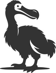 Dodo bird vector artwork drawing silhouette © LUTHFAN NAHAR LABONY