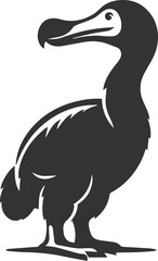 Dodo bird vector artwork drawing silhouette © LUTHFAN NAHAR LABONY