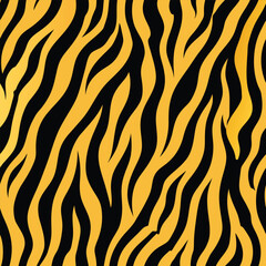 Bold Stripes A Dynamic Animal Print Background Pattern