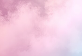 Delicate pastel cloudscape.