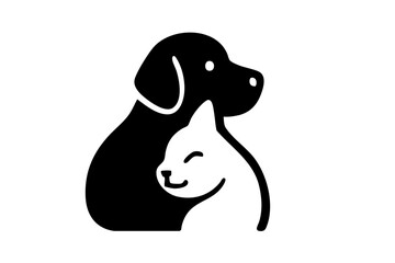 Dog and Cat Pet Shop Logo