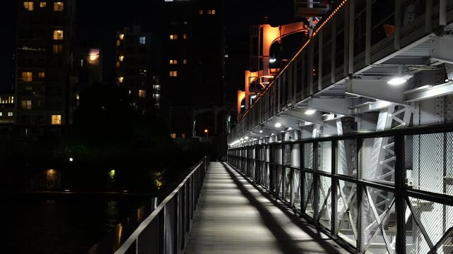 すみだリバーウォーク　夜景　2025年4月