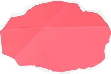 Torn paper sheet crumpled realistic. Ripped fragments for collage, banner, message label, text box, sticker, poster