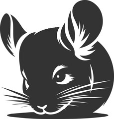 chinchilla rodent artwork vector