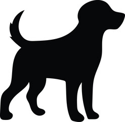 Dog Silhouette for Craft Projects