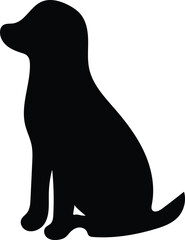 Dog Silhouette for Craft Projects