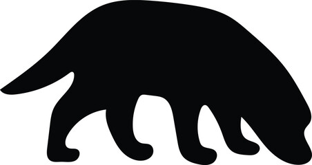 Dog Silhouette for Craft Projects