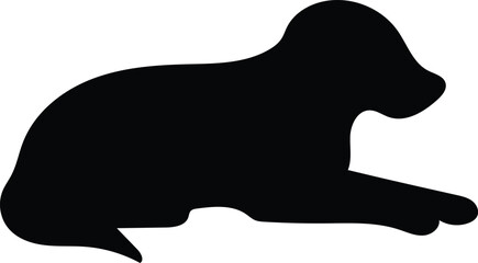 Dog Silhouette for Craft Projects