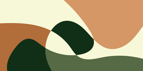 Flat abstract colorful modern fluid background illustration vector design.