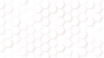 Abstract cube hexagon shape background. Vector banner design. Hexagons pattern. Geometric abstract background with simple hexagonal elements. 