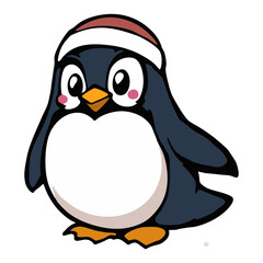 Funny Penguin Illustration – Cute and Whimsical Animal Art
