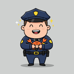 Crabs scuttle sideways across the sand in search of food.