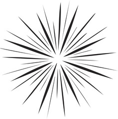 Obraz premium explosion burst illustration