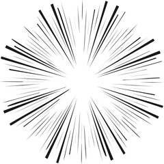 Obraz premium Burst effect vector 