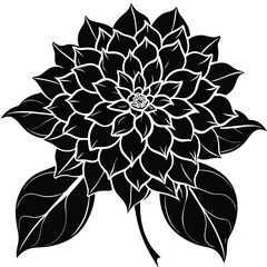 Adobe Illustrator ArtBloodroot Flower Watercolor and Ink Seamless Pattern, Vector Illustrationwork