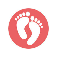 foot print icon