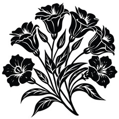 Adobe Illustratowatercolor botanical Lisianthus flowers texture template background.Elegant wedding invitation card background . Minimal hand painted Design for wedding or Valentine's Dayr Artwork