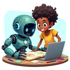 Robotic Teaching Assistant in Use